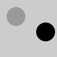same as above but both circles are in new positions
