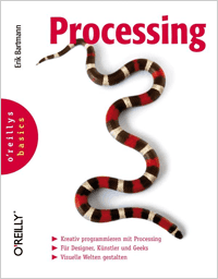 Book cover for the book Processing, O'Reilly Basics