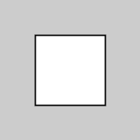 same as above but the center square is now white